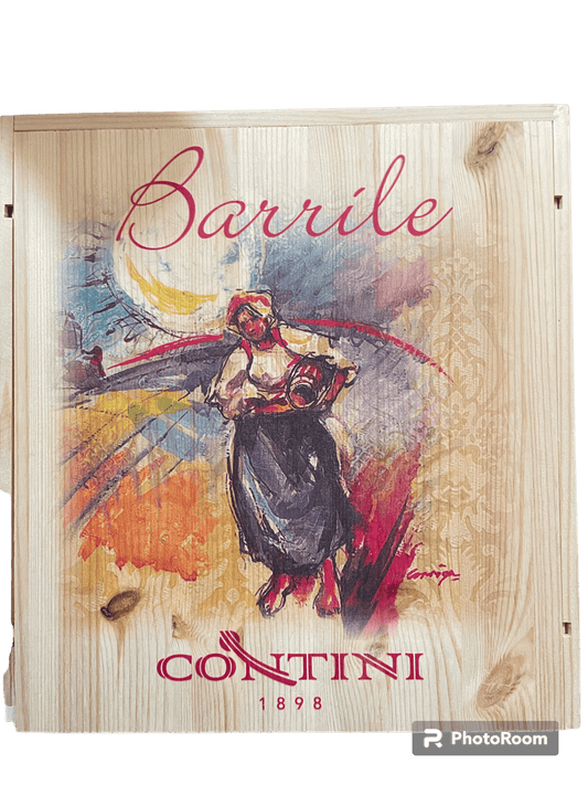 Confezione regalo Barrile Cantina Contini Isola dei Nuraghi IGT- 6 bottiglie da 0,75l