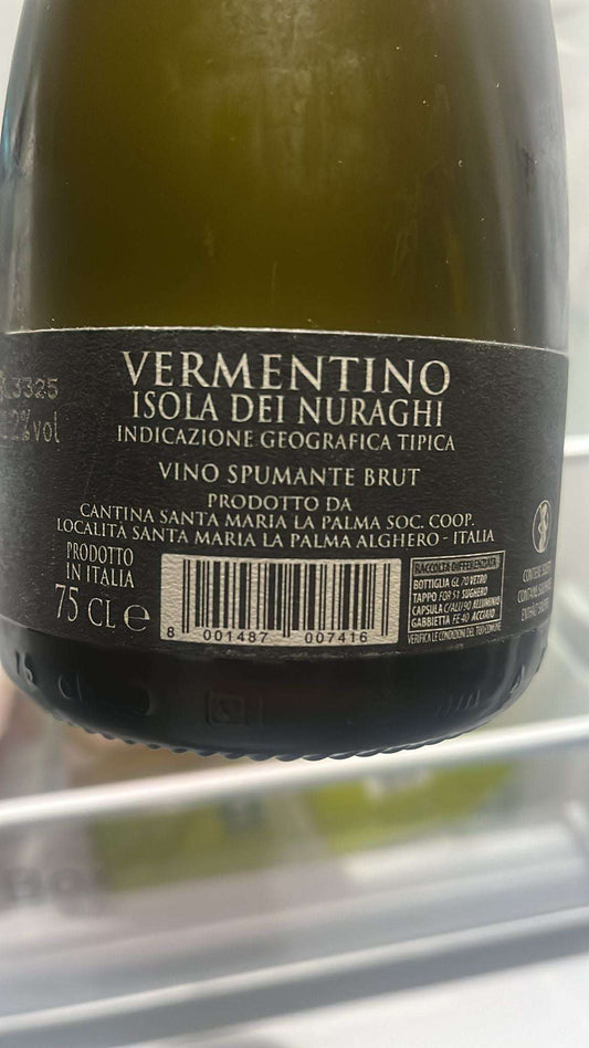 GUIO' VERMENTINO ISOLA DEI NURAGHI IGT- VINO SPUMANTE BRUT 75cl
