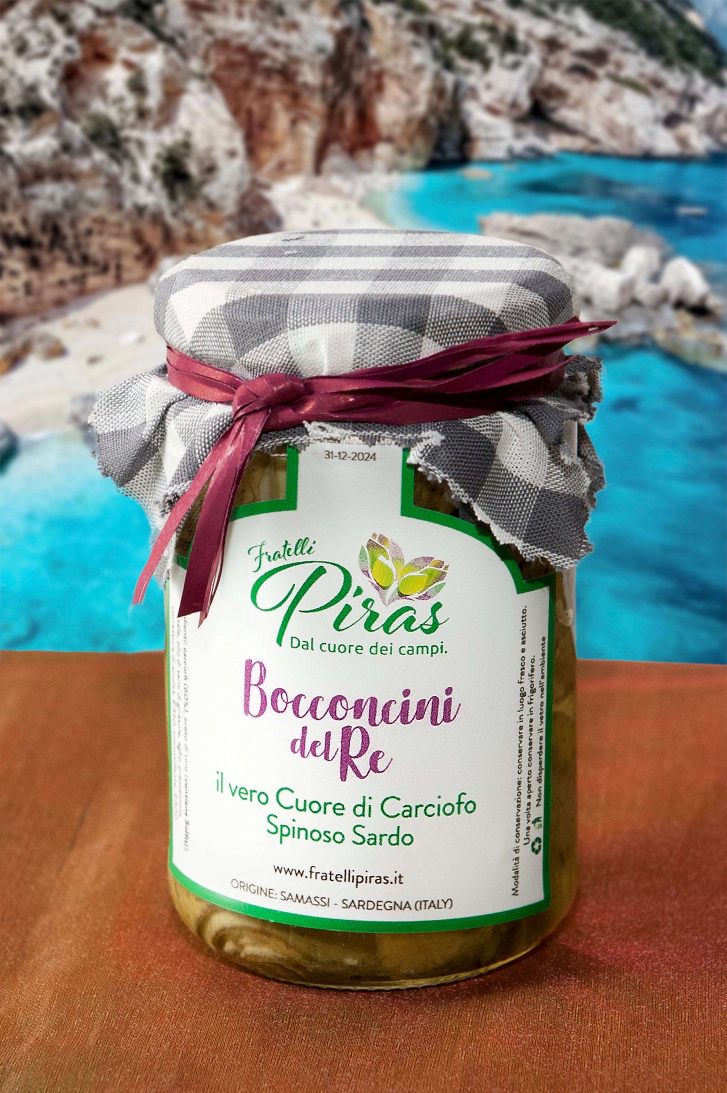 Carciofini sott'olio marinati "Bocconcini del Re"- Carciofo Spinoso sardo