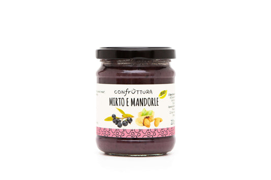 Confettura Mirto e mandorle- BIO- 220 grammi