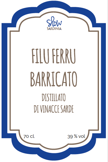 Filu ferru barricato, distillato- 70 cl