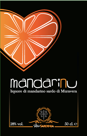Liquore al mandarino sardo"Cuore di Mandarinu"- 50 cl