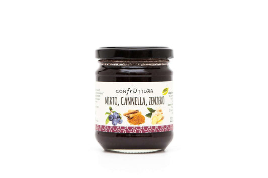 Confettura Mirto, cannella e zenzero- BIO- 220 grammi