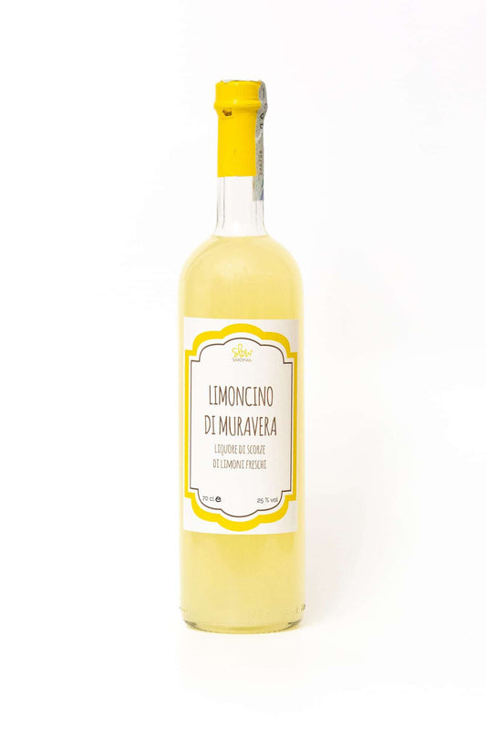 <transcy>Limoncino liqueur from Muravera - 70 cl.</transcy>