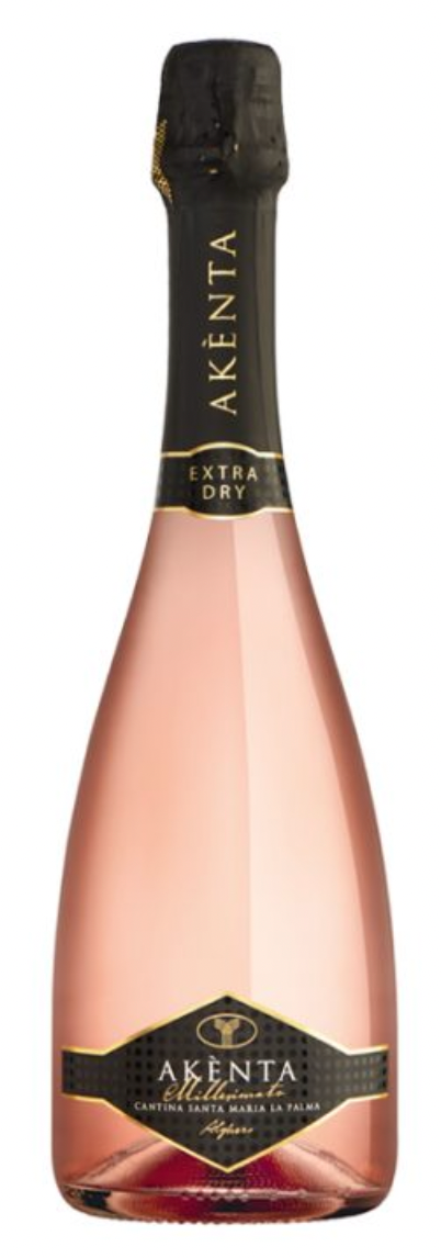 AKÈNTA CAGNULARI ISOLA DEI NURAGHI I.G.T. VINO SPUMANTE ROSATO EXTRA DRY MILLESIMATO 75cl.