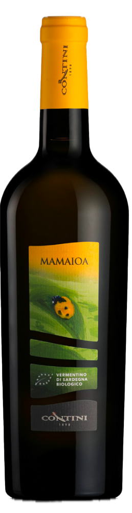 Mamaioa Vino Bianco Vermentino di Sardegna DOC Biologico- Cantina Contini