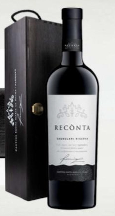 RECÒNTA- Cagnulari Alghero DOC Riserva bottiglia da 75 cl