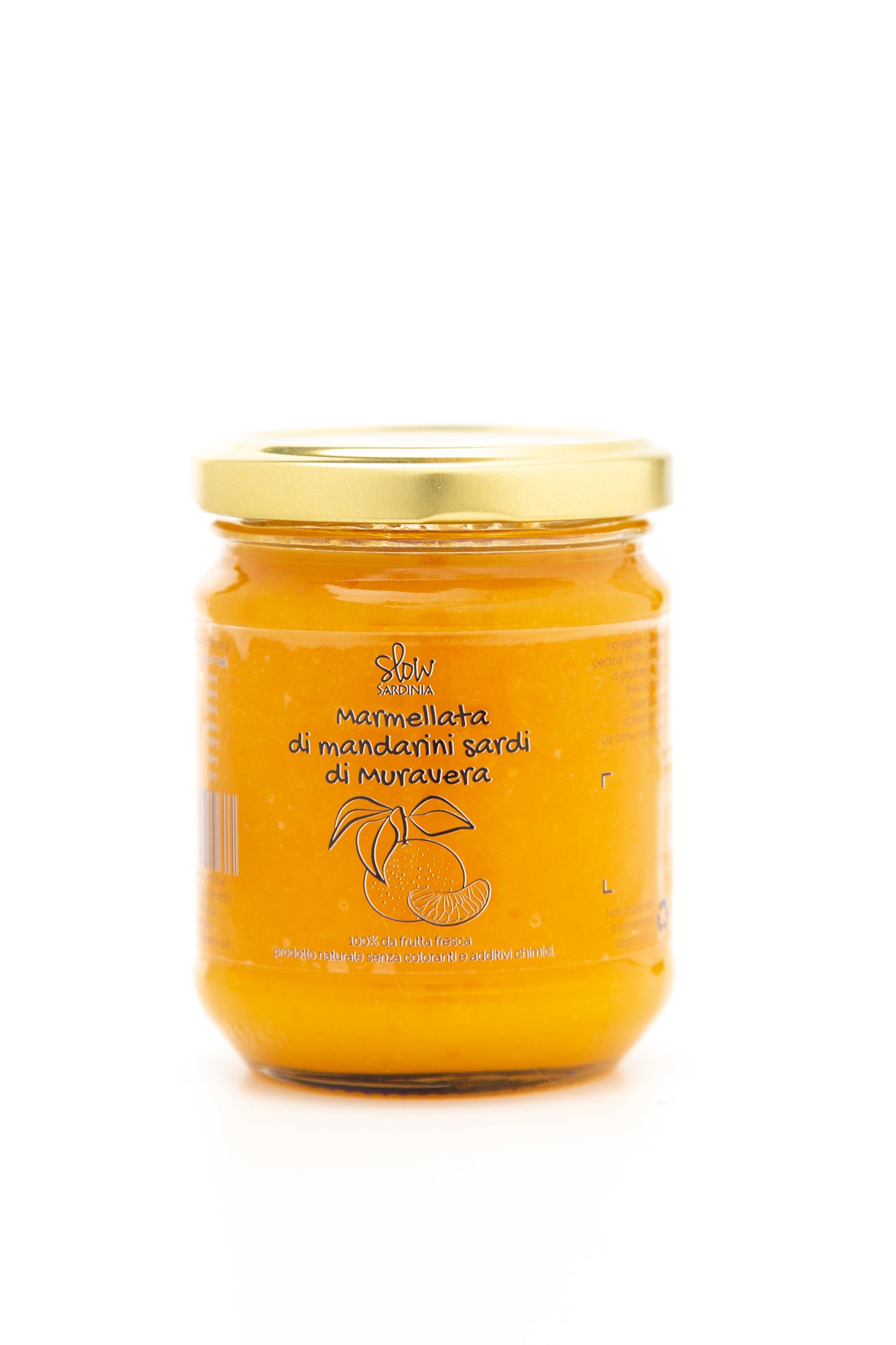 Marmellata di mandarini sardi di Muravera- 250 grammi