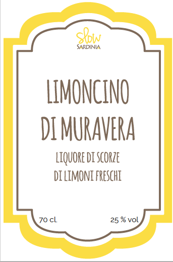 <transcy>Limoncino liqueur from Muravera - 70 cl.</transcy>