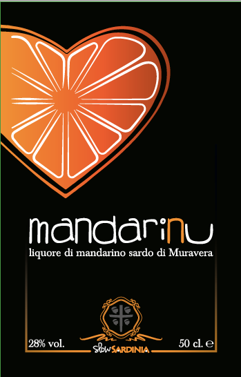 Liquore al mandarino sardo"Cuore di Mandarinu"- 70 cl